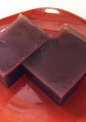 塩ほうじ茶の水ようかん-レシピのメイン写真