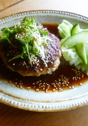 中華風ハンバーグ♪-レシピのメイン写真