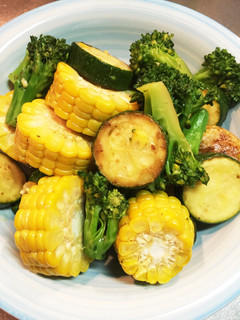 夏野菜のホットサラダ-レシピのメイン写真