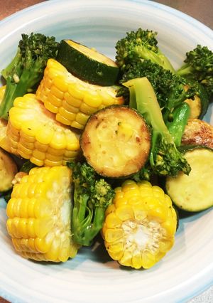 夏野菜のホットサラダ-レシピのメイン写真