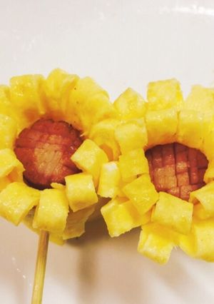 お弁当に♪♪ひまわりウインナー☆キャラ弁-レシピのメイン写真