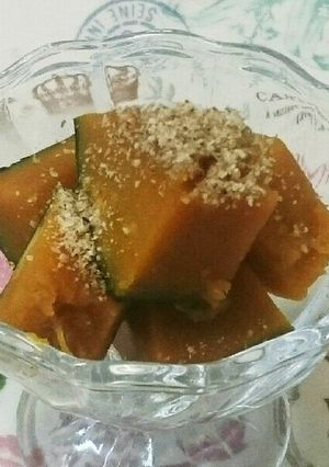 ★レンジで♪カボチャの煮物★-レシピのメイン写真