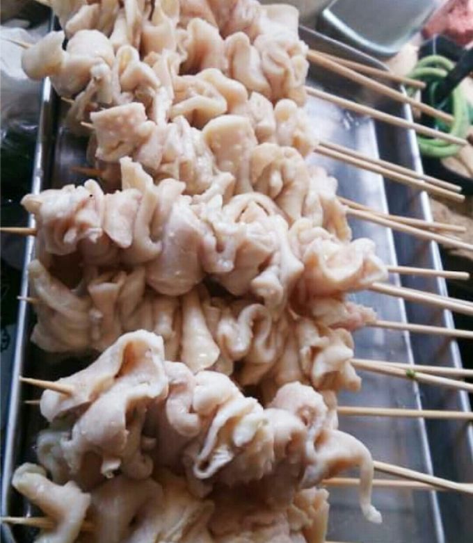 安い大好き鶏皮のやきとり下ごしらえ-レシピのメイン写真