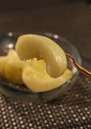キレイに桃がむけちゃうよ♪-レシピのメイン写真