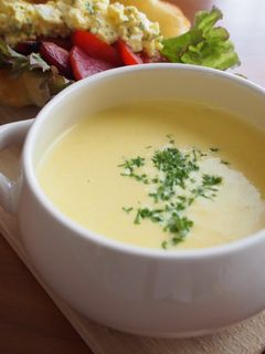 とうもろこしの冷たいスープ・冷製!簡単!-レシピのメイン写真