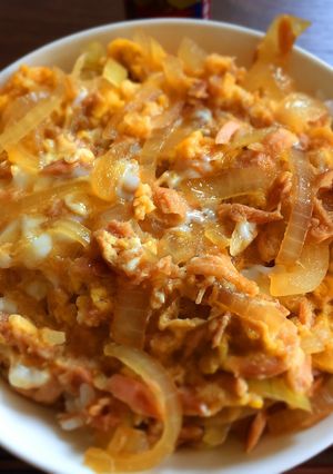 ツナたまご丼-レシピのメイン写真