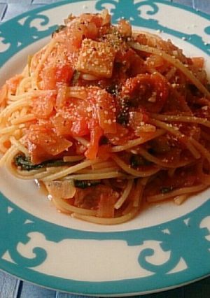 ◆簡単♡トマトソーススパゲッティ◆-レシピのメイン写真