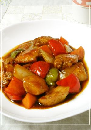 バルサミコ酢で酢鶏風♪-レシピのメイン写真