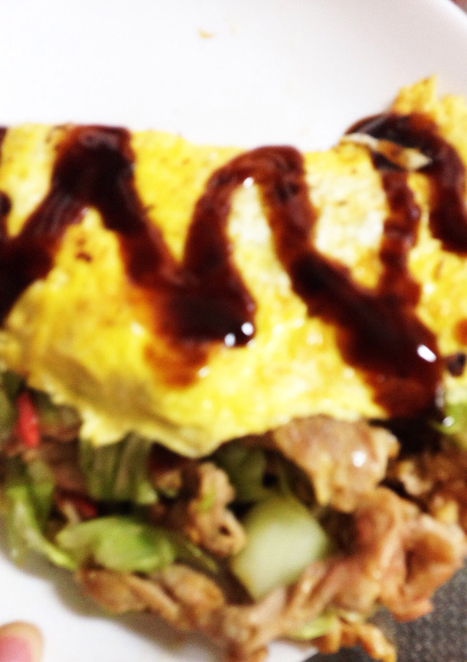 とんぺい焼き-レシピのメイン写真