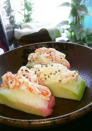 手間いらず♪絶品おつまみ★かまカマサンド-レシピのメイン写真