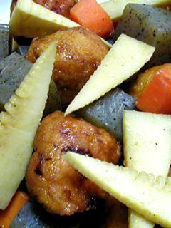 つくねの簡単煮物-レシピのメイン写真