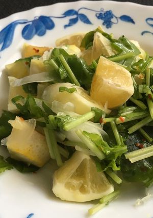 簡単！本場の味！レモンサラダ-レシピのメイン写真