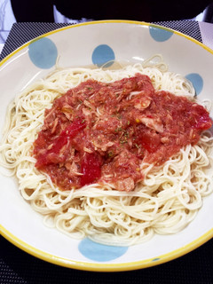 イタリアン!?ツナトマトそうめん-レシピのメイン写真