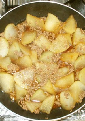 大根とひき肉の煮物♪簡単！作り置きおかず-レシピのメイン写真
