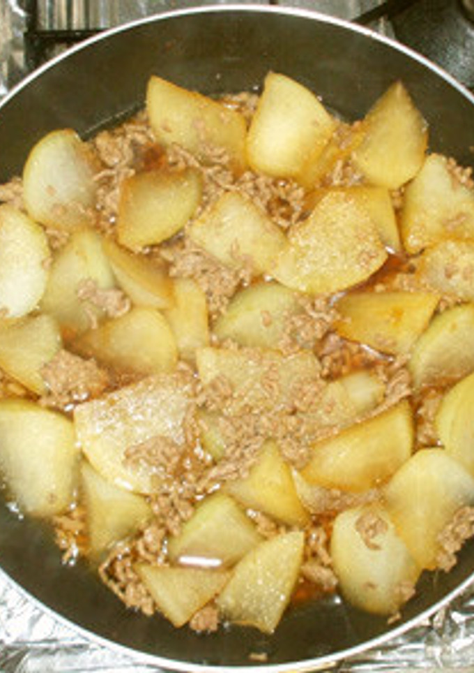 大根とひき肉の煮物♪簡単！作り置きおかず-レシピのメイン写真