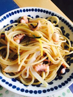 タコとレモンの爽やかパスタ-レシピのメイン写真