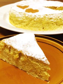 ☆ふわしゅわ☆桃ケーキ-レシピのメイン写真