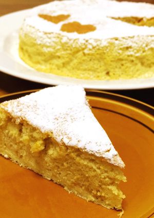 ☆ふわしゅわ☆桃ケーキ-レシピのメイン写真