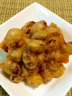 煮豆の天ぷら~♪-レシピのメイン写真