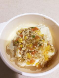 離乳食完了期☆豆腐の挽肉野菜あんかけ-レシピのメイン写真