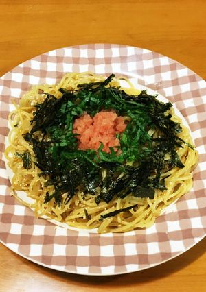 超簡単！バター醤油の辛子明太子パスタ-レシピのメイン写真