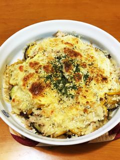 ズッキーニとサラダナスのチーズ焼き-レシピのメイン写真