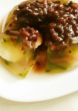 豆腐白玉入り お好み寒天スイーツ-レシピのメイン写真