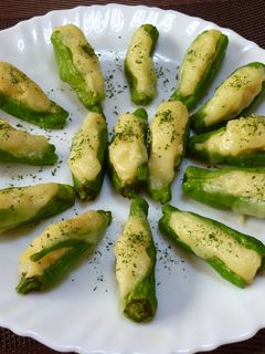 簡単!ししとうのポテトチーズ焼き-レシピのメイン写真