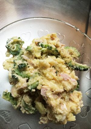ゴーヤのポテトサラダ-レシピのメイン写真