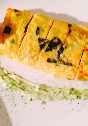 本つゆだけで簡単ほうれん草卵焼き！-レシピのメイン写真