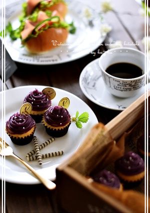 miniスイートポテトケーキ-レシピのメイン写真