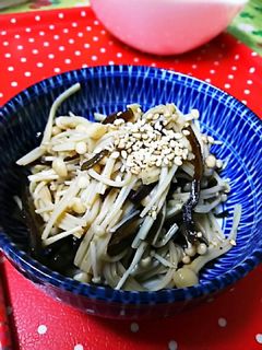 即効☆えのきの塩昆布あえ-レシピのメイン写真