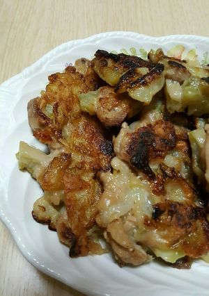 ゴーヤと豚こま焼き-レシピのメイン写真