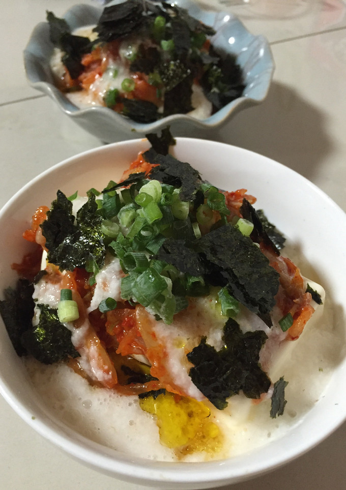 とろとろキムチ豆腐-レシピのメイン写真