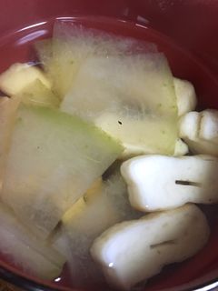 超簡単!冬瓜のタイ風スープ-レシピのメイン写真