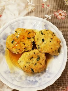 お野菜つくねのあんかけ-レシピのメイン写真