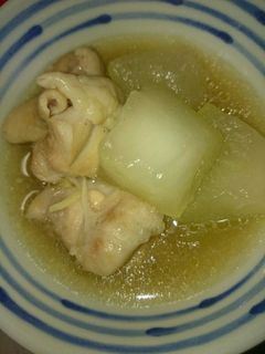 冬瓜と鶏もものスープ煮-レシピのメイン写真