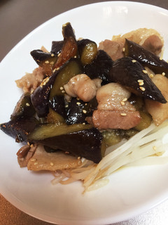 ナスと豚肉の甘辛いため-レシピのメイン写真
