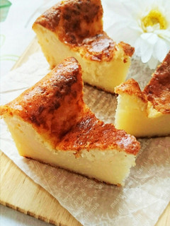 ホケミで簡単☆卵不使用チーズケーキ。-レシピのメイン写真