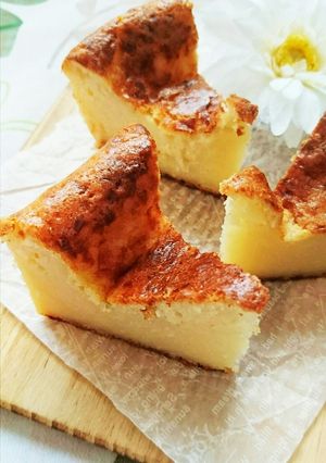 ホケミで簡単☆卵不使用チーズケーキ。-レシピのメイン写真