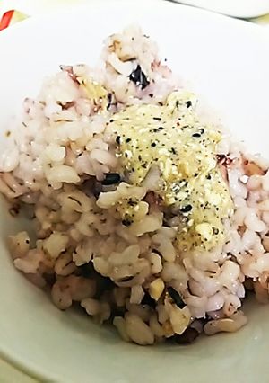 ごまマヨソースでごはん。-レシピのメイン写真