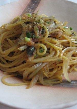 うなぎの和風パスタ-レシピのメイン写真