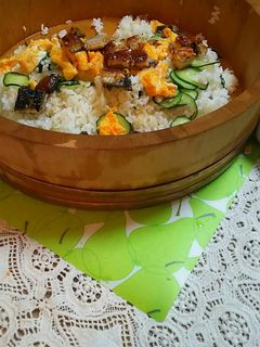 鰻ちらし寿司-レシピのメイン写真