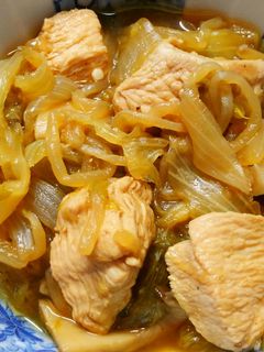 鶏むね肉で!もやしとレタスの肉野菜炒め♪-レシピのメイン写真