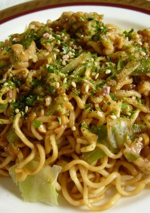 超簡単　　　　　　ぺヤング納豆-レシピのメイン写真