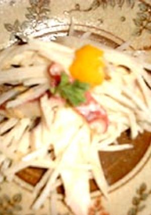 生姜みそレシピ⑩タコとツマの和え物-レシピのメイン写真