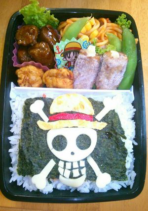 キャラ弁『ワンピース』-レシピのメイン写真