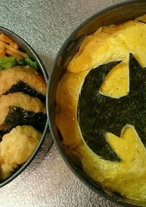 キャラ弁『バットマン』-レシピのメイン写真