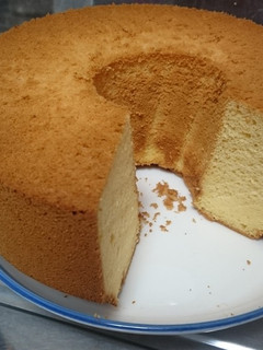 米粉で作るヘルシーメイプルシフォンケーキ-レシピのメイン写真