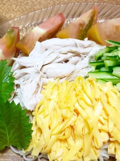 棒棒鶏風☆冷やしそうめん-レシピのメイン写真